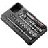 Facom 16-Piece Imperial 3/8 in Standard Socket Set with Ratchet, 12 point