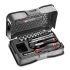 Facom 15-Piece Metric 1/4 in Standard Socket Set with Ratchet, 6 point