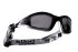 Bolle TRACKER II Anti-Mist UV Safety Goggles, Smoke Polycarbonate Lens, Vented