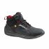 LEMAITRE SECURITE SUPER X Black, Grey, Red ESD Safe Steel Toe Capped Unisex Safety Shoes, EU 35