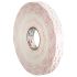 3M 4945P Schaumstoff Klebeband doppelseitig, Weiß, Stärke 1.1mm, 19mm x 33m, 44 N/cm