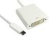 RS PRO USB C to DVI Adapter Cable, 1 Supported Display(s) - 1080p