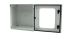 RS PRO Fibreglass Reinforced Polyester Wall Box, IP66, Viewing Window, 400 mm x 400 mm x 200mm