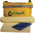 Kit para derrames Ecospill Ltd, capacidad de absorción 15 L, para sustancia química