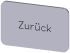 Siemens Labeling plate, Zurück