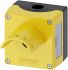 Siemens Yellow Metal SIRIUS ACT 3SU18 Push Button Enclosure - 22mm Diameter