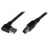 Cable USB 3.0 StarTech.com, con A. USB A Macho, con B. USB B Macho, long. 1m, color Negro