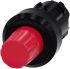Siemens 红色圆形按钮, Φ22mm开孔, 瞬时, IP66, IP67, IP69K, SIRIUS ACT 3SU10系列