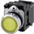 Siemens SIRIUS ACT 3SU11 Series Illuminated Push Button Complete Unit, 22mm Cutout, SPST, IP66, IP67, IP69(IP69K)