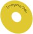 Siemens EMERGENCY STOP plate, Emergency Stop