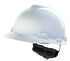 MSA Safety V-Gard White Safety Helmet , Adjustable