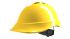 MSA Safety V-Gard 200 Yellow Safety Helmet, Adjustable, Ventilated