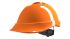 MSA Safety V-Gard 200 Orange Safety Helmet , Adjustable, Ventilated