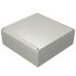 Rose Aluform Series Grey Die Cast Aluminium Enclosure, IP66, IK09, Grey Lid, 200 x 200 x 72mm
