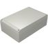 Rose Aluform Series Grey Die Cast Aluminium Enclosure, IP66, IK09, Grey Lid, 220 x 140 x 72.5mm