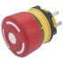 EAO 84 Series Twist Release Emergency Stop Push Button, Panel Mount, 22mm Cutout, 2NC, IP65, IP67
