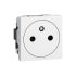 Legrand White 1 Gang Plug Socket, 16A, Indoor Use
