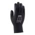 Uvex Unilite thermo Black Acrylic Thermal Work Gloves, Size 10, Large, Aqua Polymer Coating