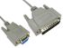 RS PRO 2m 9 pin D-sub to 25 pin D-sub Serial Cable