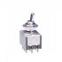 NKK Switches 3PDT Toggle Switch, On-(On), IP67, Panel Mount