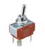 NKK Switches Toggle Switch, Panel Mount, On-Off, DPST, Quick Connect Terminal, 30 V dc, 125V ac
