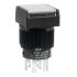 NKK Switches YB DPDT On-On Push Button Switch, IP65, 15 x 15mm, Panel Mount, (Blank), 125V