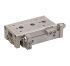 SMC Pneumatic Guided Cylinder - 6mm Bore, 10mm Stroke, MXSL Series, Double Acting