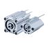 SMC Pneumatic Compact Cylinder - 16mm Bore, 25mm Stroke, CQ2 Series, Double Acting