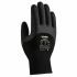 Uvex unilite thermo plus Black Acrylic Thermal Gloves, Size 7, Small, Aqua Polymer Coating