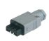 Lumberg Automation, ST IP54 Grey Cable Mount 4P+E Industrial Power Socket, Rated At 10A, 230 V, 400 V