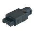 Lumberg Automation, ST IP54 Black Cable Mount 4P+E Industrial Power Socket, Rated At 10A, 230 V, 400 V