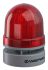 Werma EvoSIGNAL Mini Series Red Sounder Beacon, 115 → 230 V ac, Base Mount