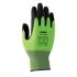 Uvex C500 foam Green HPPE Cut Resistant Work Gloves, Size 8, Medium, Latex Foam Coating