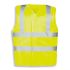 Uvex Yellow High Visibility Hi Vis Vest, XL