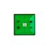 Clifford & Snell FD40 Series Green Flashing Beacon, 24 V dc, Surface Mount, LED Bulb, IP65