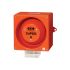 Clifford & Snell YL80 Super Series Clear Sounder Beacon, 24 V dc, IP66, Side Mount, 120dB at 1 Metre