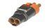 Amphenol Powerlok Connector, 2 Way, 60.0A, Female to Male, PL182, Cable Mount, 1.0 kV