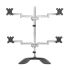 StarTech.com Quad Monitor Desk Stand, Max 32in Monitor, 4 Supported Display(s) With Extension Arm