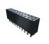 Samtec SSW Series Straight Through Hole Mount PCB Socket, 4-Contact, 1-Row, 2.54mm Pitch, SMT Termination
