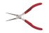 Teng Tools High Carbon Steel Pliers Long Nose Pliers, 15 mm Overall Length