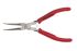Teng Tools High Carbon Steel Pliers Long Nose Pliers, 20 mm Overall Length