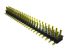 Samtec TMMH Series Straight Pin Header, 40 Contact(s), 2.0mm Pitch, 2 Row(s), Unshrouded
