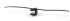 HellermannTyton Cable Tie, Assembly, 200mm x 4.6 mm, Black PA 6.6 UV Resistant, Pk-500