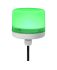 Lampa sygnalizacyjna LED 24 V DC Stały Zielony Montaż śrubowy LED