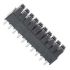 Samtec IPS1 Series Straight Surface Mount PCB Socket, 30-Contact, 2-Row, 2.54mm Pitch, Solder Termination