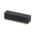 Samtec MLE Series Straight Through Hole Mount PCB Socket, 24-Contact, 2-Row, 1mm Pitch