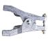 Mueller Electric Crocodile Clip, Stainless Steel Contact, 10A