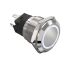 EAO 82 Series Illuminated Push Button Switch, Momentary, Panel Mount, 19mm Cutout, SPDT, White LED, 240V, IP65, IP67