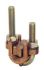 MECATRACTION Brass Lightning Earth Clamp 29mm
