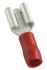MECATRACTION S Red Insulated Female Spade Connector, Receptacle, 6.5 x 2.8mm Tab Size